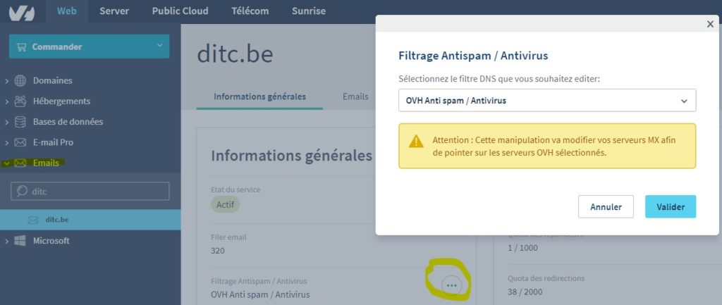 ajouter mail ovh sur mac