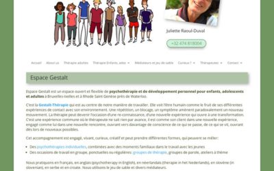 le site Espace Gestalt jeunes